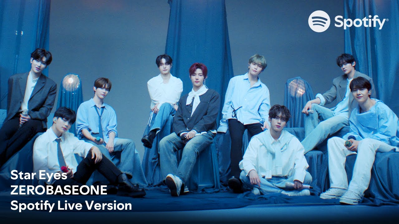 ZEROBASEONE 'Star Eyes' Spotify Live Version | OUT NOW - YouTube