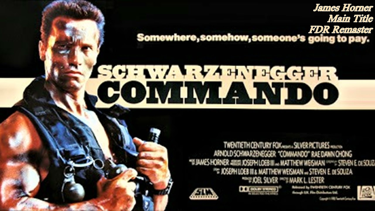 Main Title - James Horner - Commando - YouTube