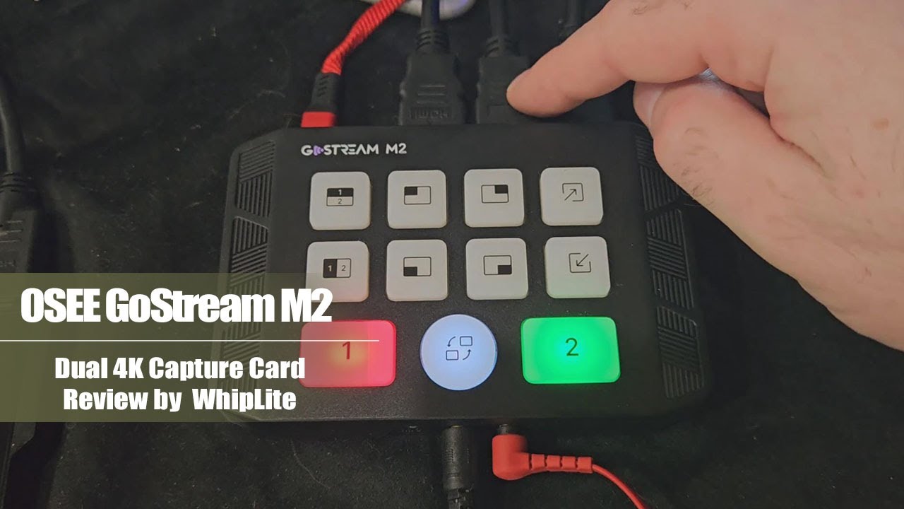 GoStream M2 Dual 4K USB 3.0 HDMI Capture Card Review by WhipLite‬