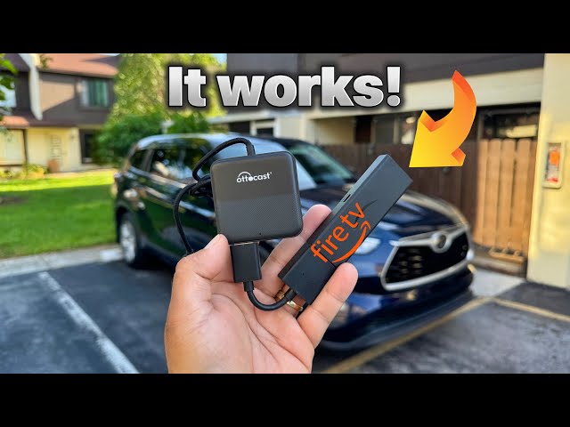 Ottocast TV Mate - Use Any TV Stick On Your Car with Factory