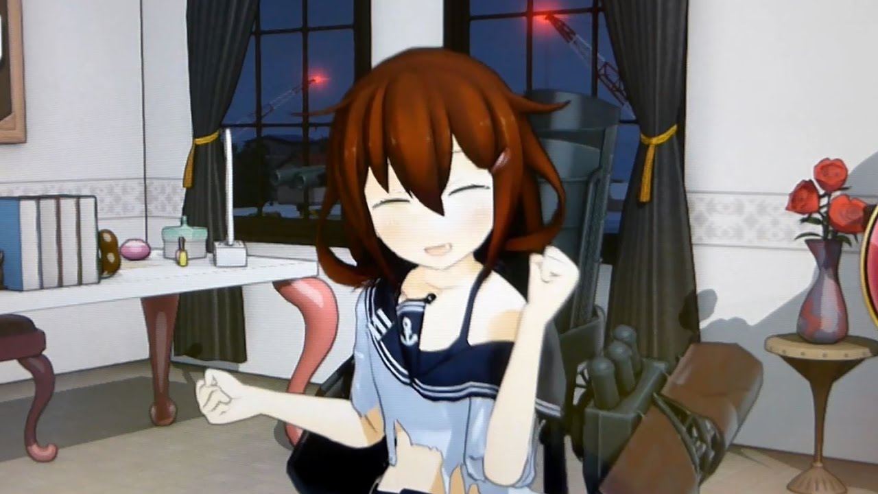 艦これアーケード】大破した雷を眺めてみた - YouTube