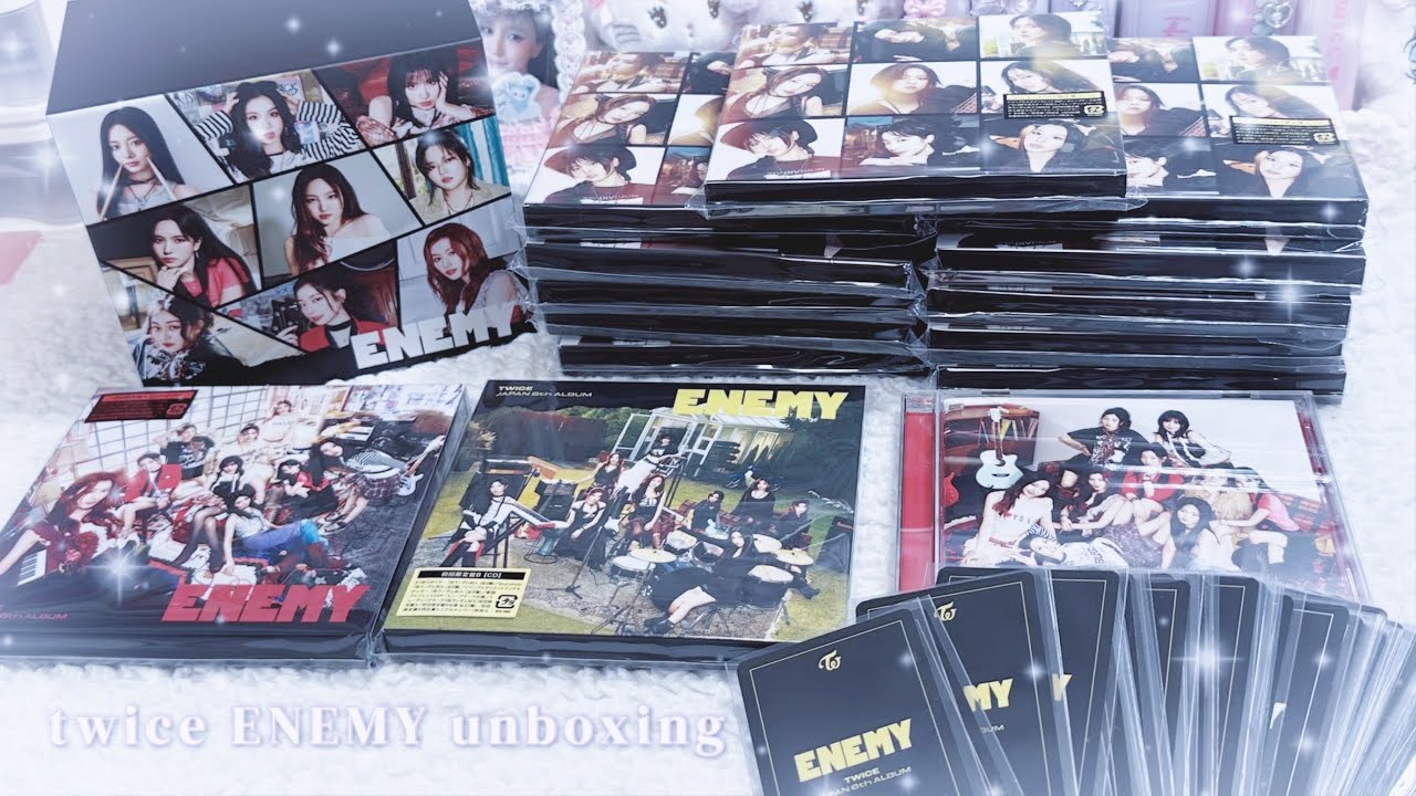 Album Unboxing] enemy/Collection Box/TWICE/CD/All Formats - YouTube