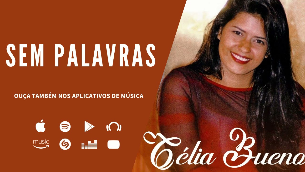 Célia Bueno - Sem Palavras - (PlayBack) - YouTube