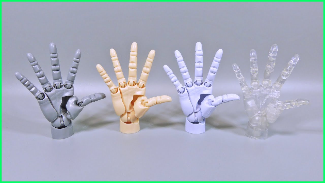 ゆるレビュー】インターネットお絵描きマンが1/2のハンドモデルの