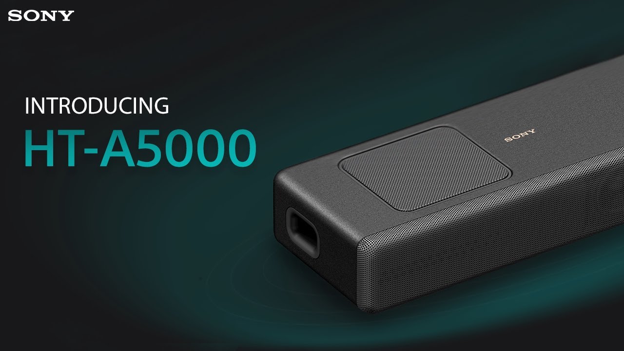 Introducing the Sony HT-A5000 5.1.2ch Dolby Atmos® / DTS:X