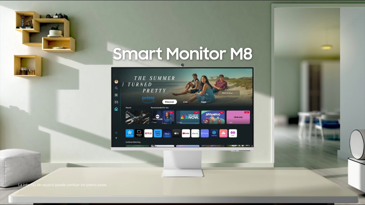 Samsung- Smart Monitor M8 - YouTube