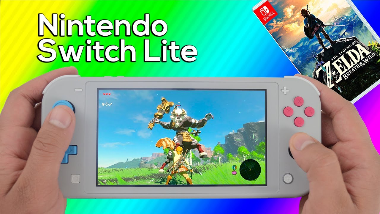 Zelda Breath of the Wild - Nintendo Switch Lite Gameplay - Part 1