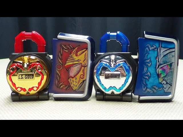 Kamen Rider Gaim DX GOLD & SILVER APPLE LOCKSEEDS: EmGo's Kamen