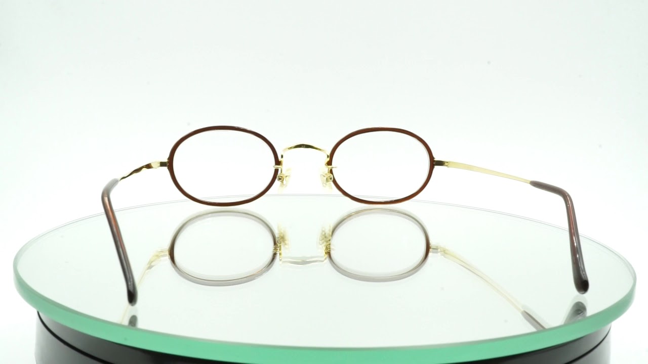 ハクサンメガネ 白山眼鏡店 ニューマンレイ山コンビ OVAL 15500 - YouTube