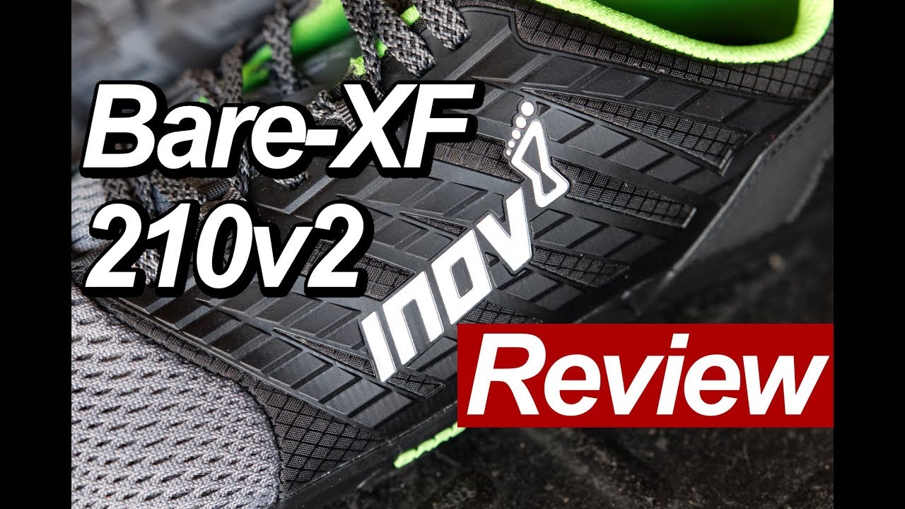 Inov-8 Bare-XF 210 V2 Review - Barefoot Training Shoes! - YouTube