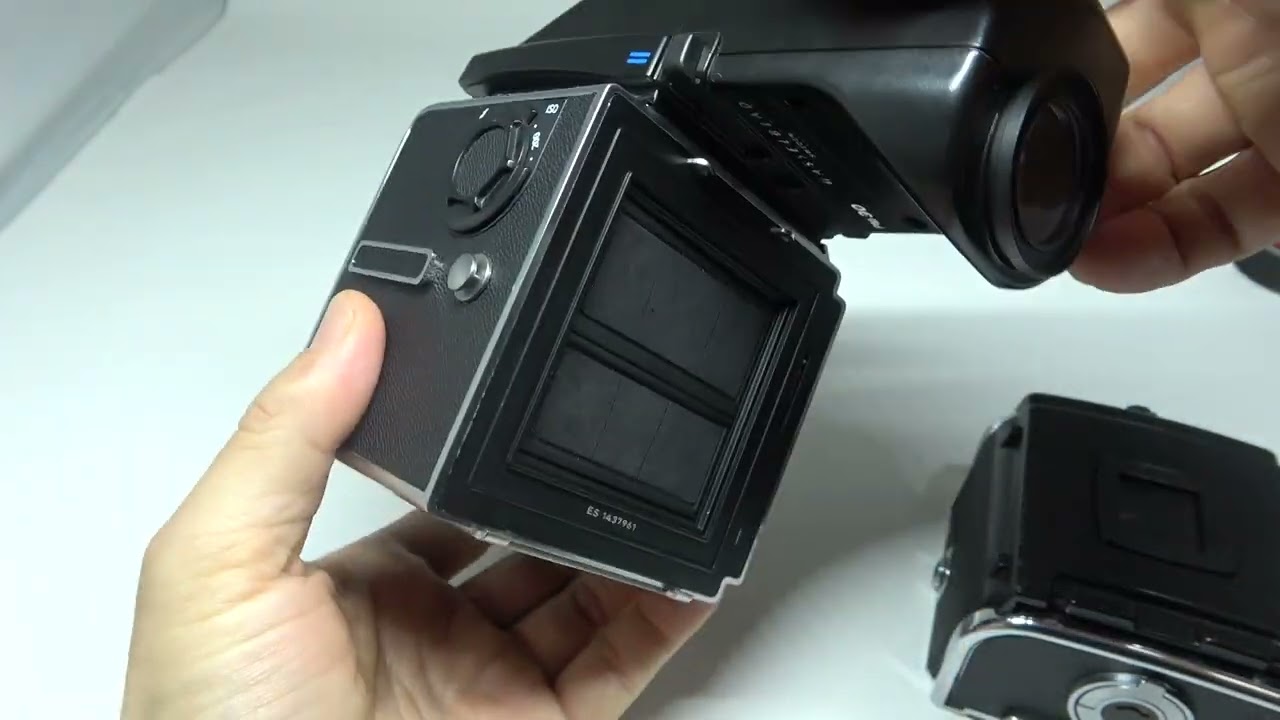 Hasselblad 503CX Medium Format SLR Film Camera w/PM90,A24 - YouTube