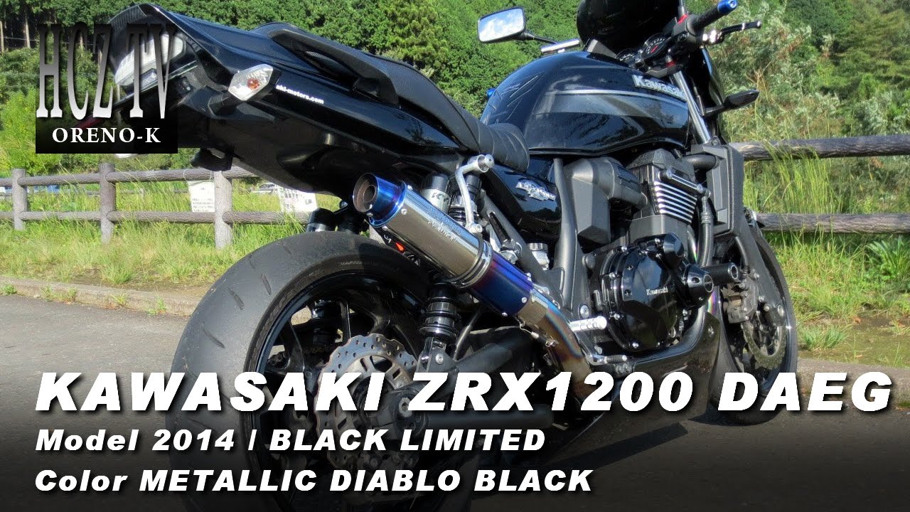 KAWASAKI ZRX1200 DAEG BLACK LIMITED ｜カワサキ ダエグ ブラック