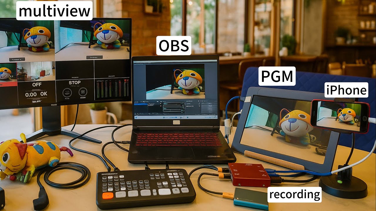 ATEM Mini Pro Boosted: Dual Workflow with OBS and SSD Recording