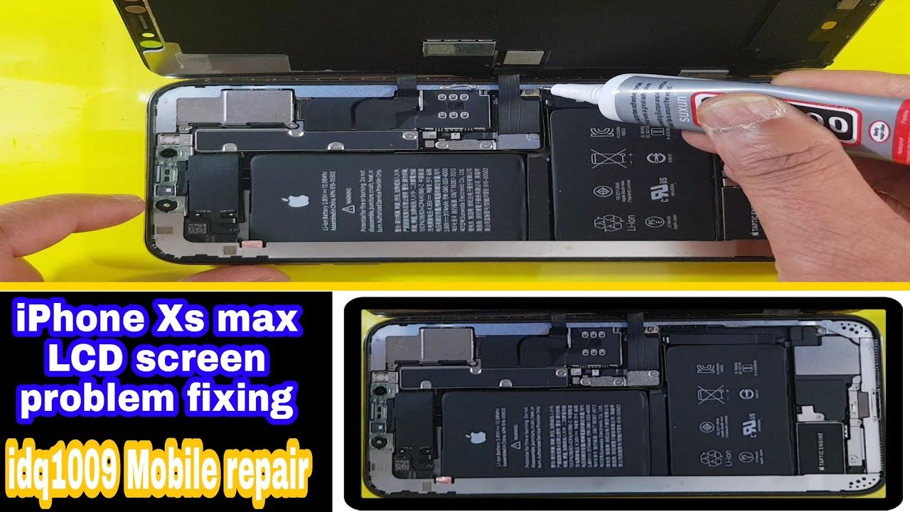 iPhone xs max LCD screen problem how to fix iPhone Xs max LCD