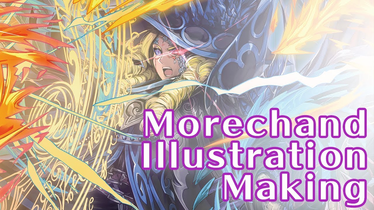 仕事絵メイキング】バディファイト「†白炎血眼†パシオン・アイズ」究極