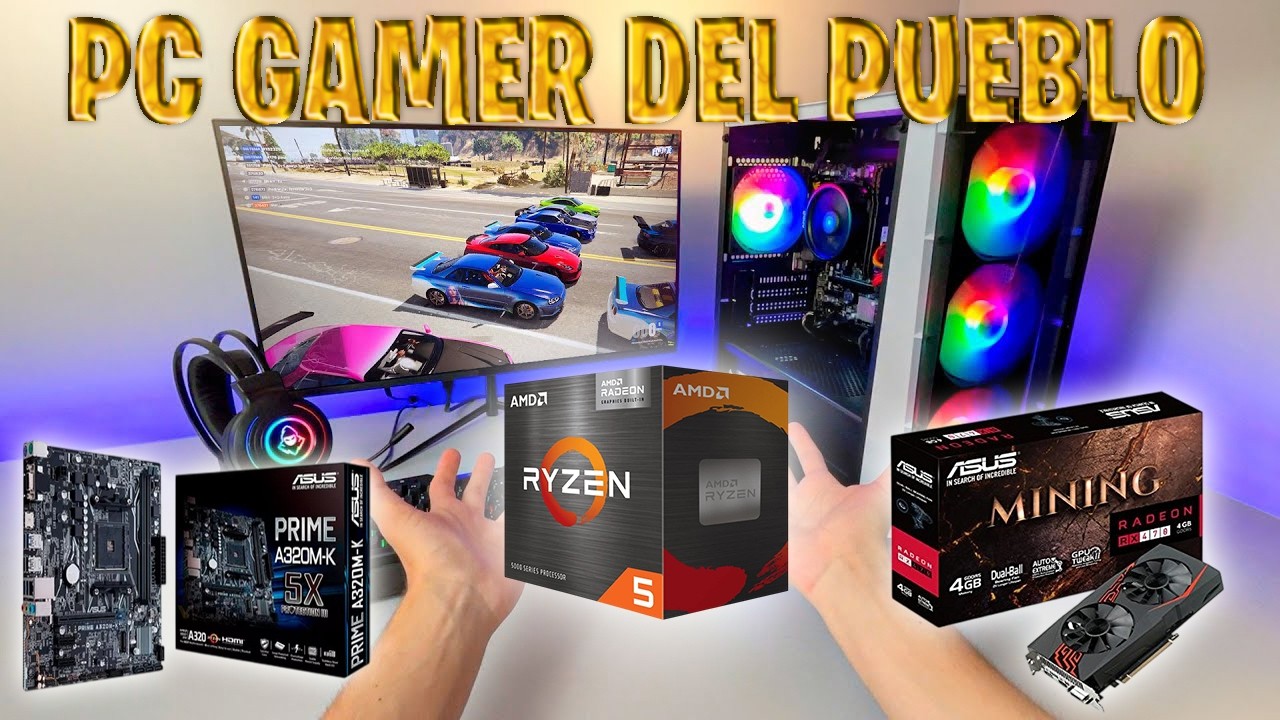 Building a BUDGET GAMING PC with Ryzen 5 1400 in 2025! - YouTube