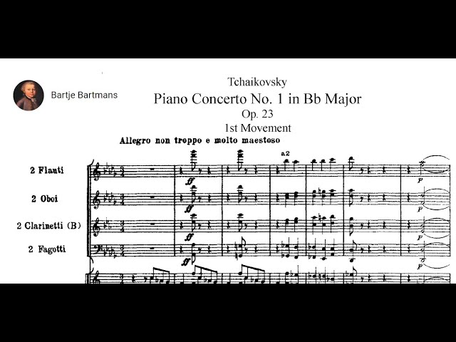 Tchaikovsky - Piano Concerto No. 1, Op. 23 (1875) - YouTube