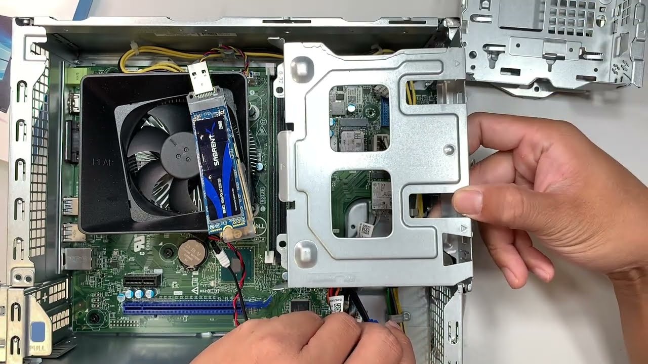 Dell Vostro 3681 Upgrade M2 SSD Larger Storage Capacity - YouTube