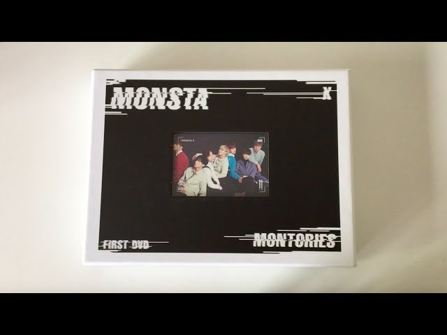 ♡Unboxing MONSTA X 몬스타엑스 1st DVD MONTORIES 몬토리즈♡ - YouTube