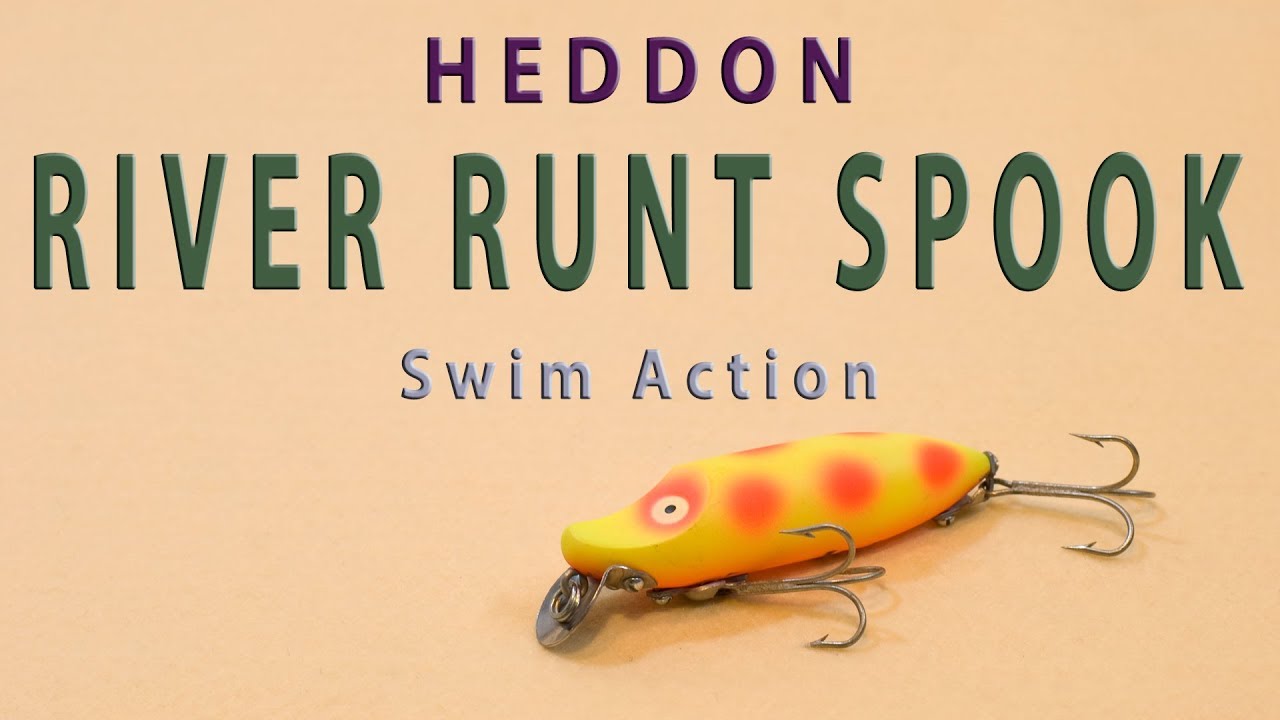 HEDDON RIVER RUNT SPOOK Swim Action / ヘドン リバーラントスプーク