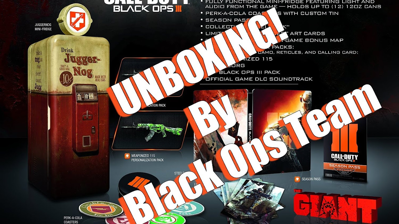 Call of Duty Black Ops 3 Zombies 'Juggernog Edition' Mini Fridge