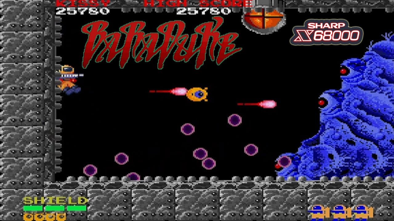 X68000 バラデューク / Baraduke - Full Game - YouTube