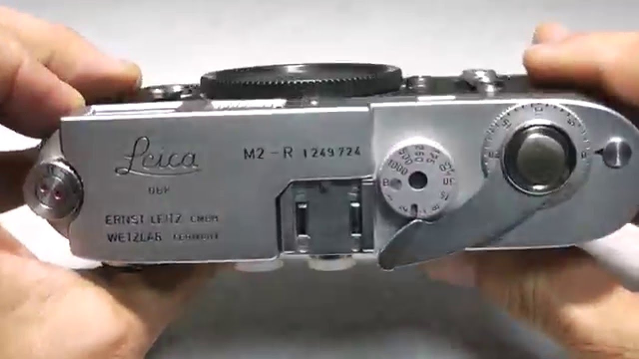 LEICA ライカ M2-R 124万台 1969年 Chrome with M4 Rapid Loading（R