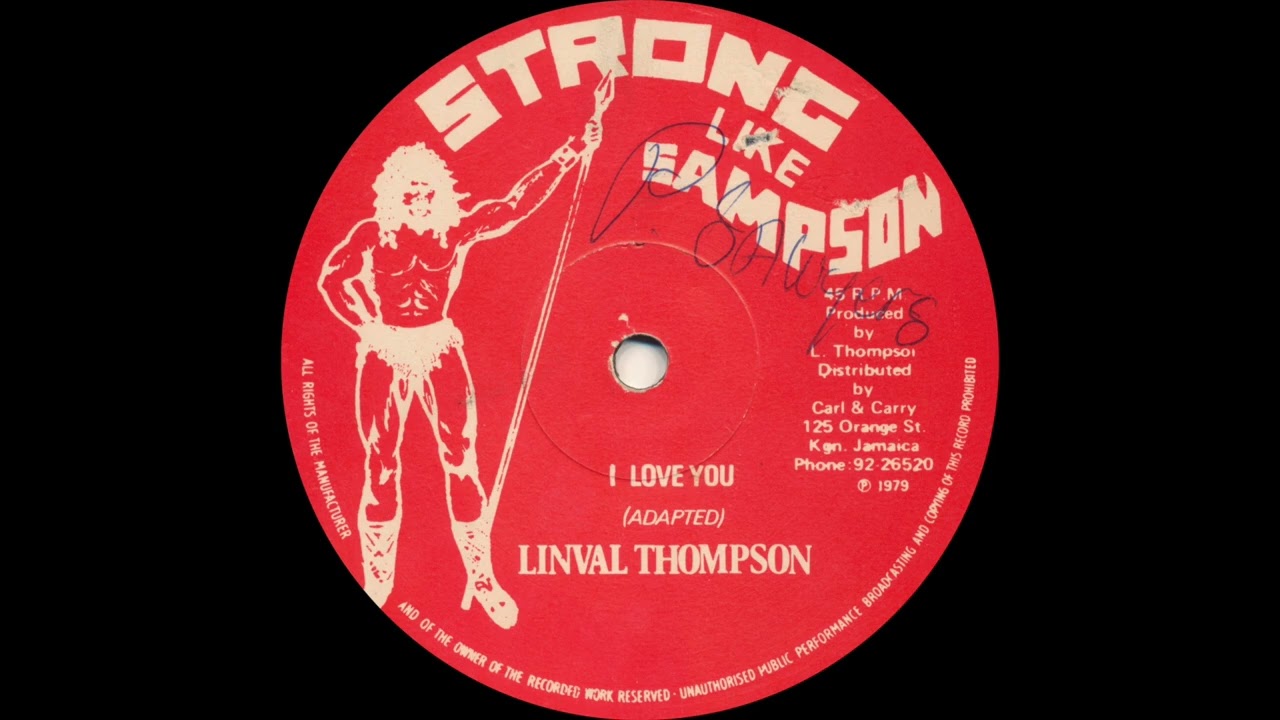 Linval Thompson - I Love You - YouTube