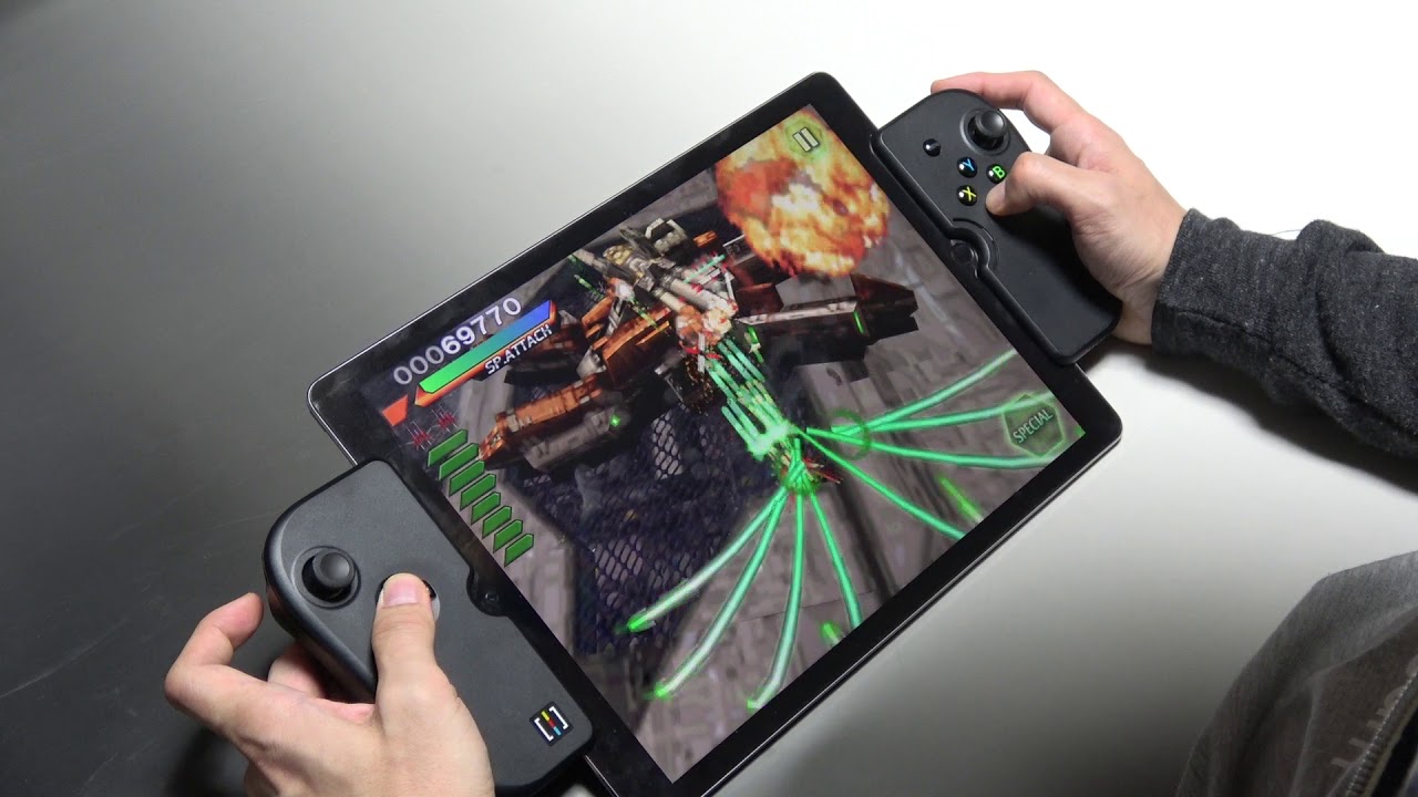 レイストーム」編～12.9インチのiPad ProにGAMEVICEコントローラを