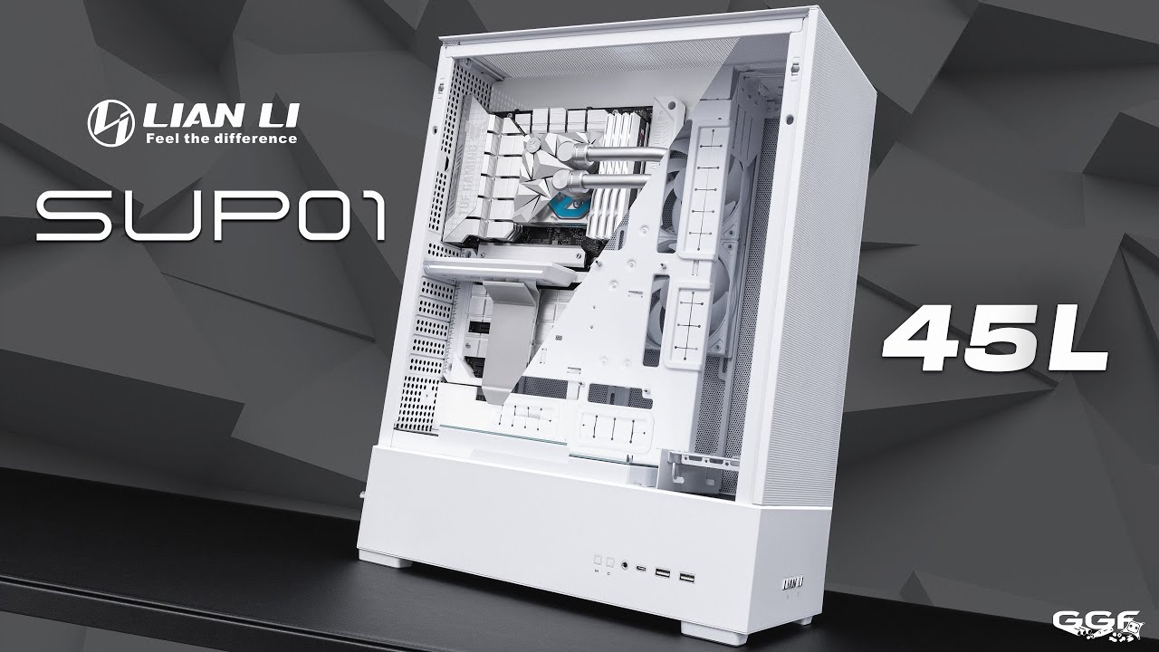 LIAN LI SUP 01 Review - Affordable 45L mid tower - YouTube