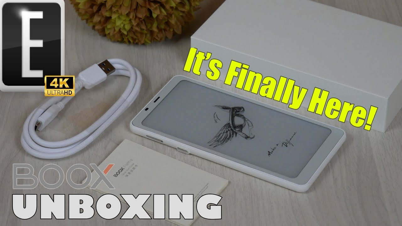 The WHITE PALMA is finally here | Onyx Boox Unboxing - YouTube
