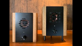 飾って楽しい・聴いて楽しい！ 鉄と木のインテリアスピーカー(By