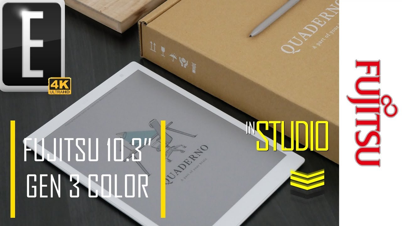 2025 Kaleido 3 eNote Released | Fujitsu Quaderno Gen 3 COLOR A5