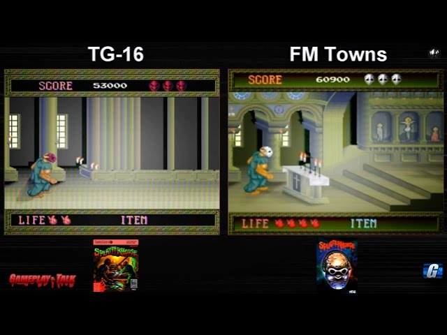 Fm Towns スプラッターハウス / Splatterhous - Full Game - YouTube