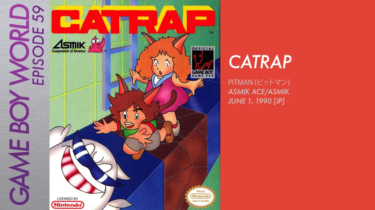 Game Boy World #059: Catrap [Asmik Ace, 1990] - YouTube