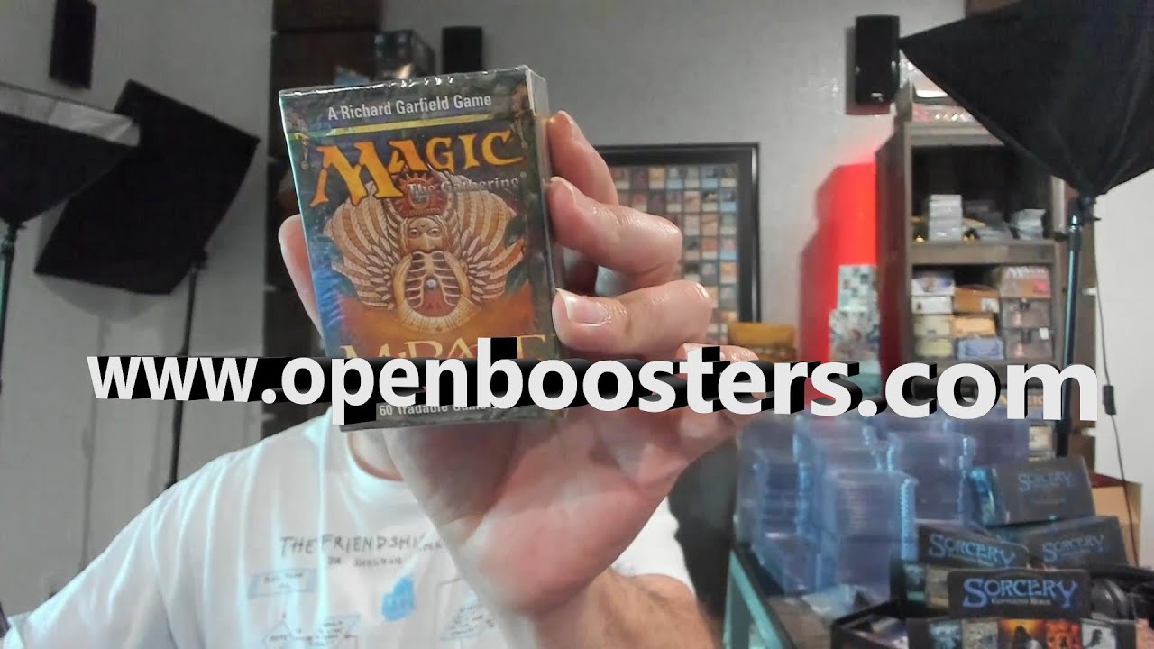 出るか超高額カード！ミラージュスターター開封動画！【mtg動画