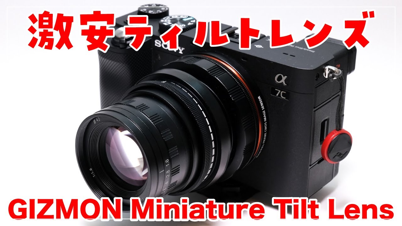 I tried using a tilt lens specialized for miniature photography