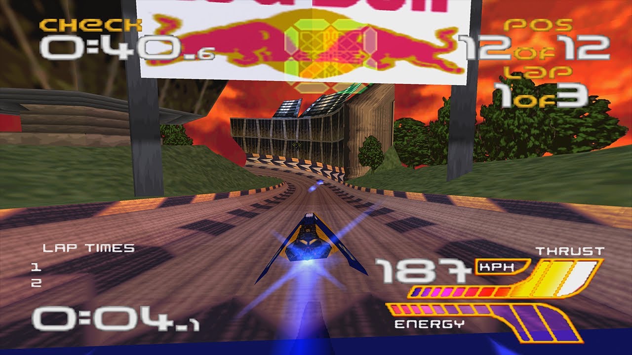 Wipeout XL [Japan] (PSX) - Enhanced Graphics in 4K (+Widescreen