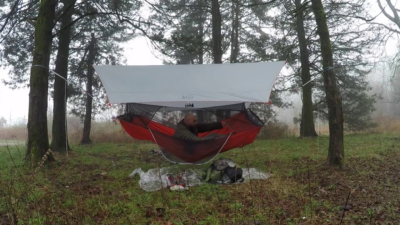 REI Quarter Dome Air Hammock System - YouTube