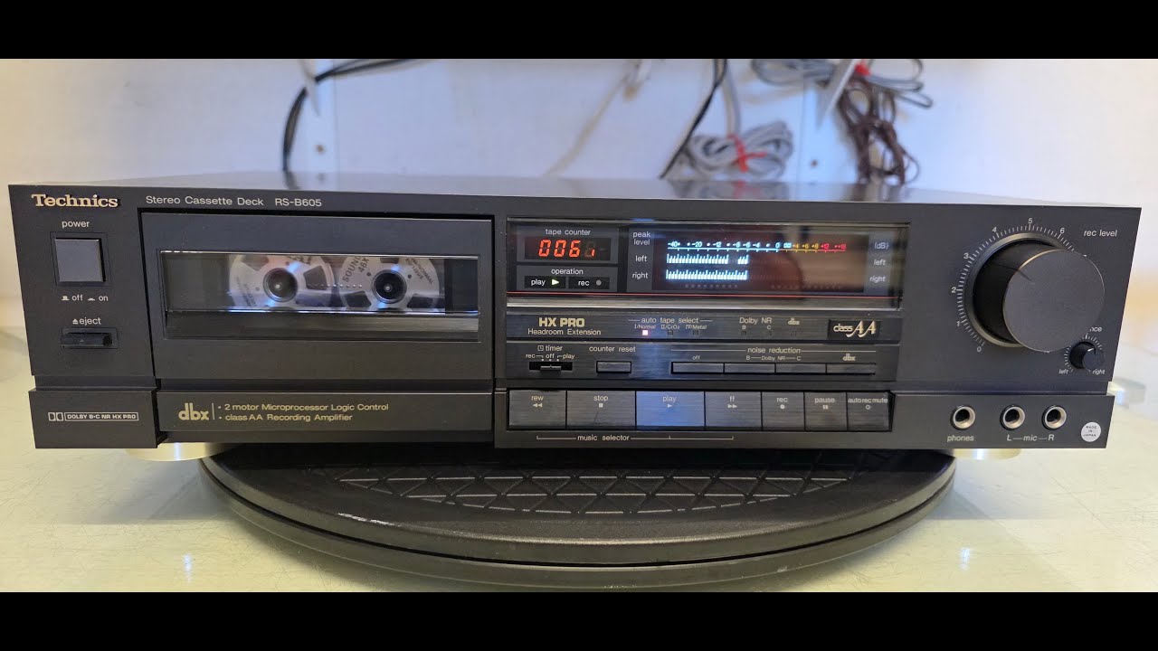 TECHNICS RS B605 DEMO - YouTube