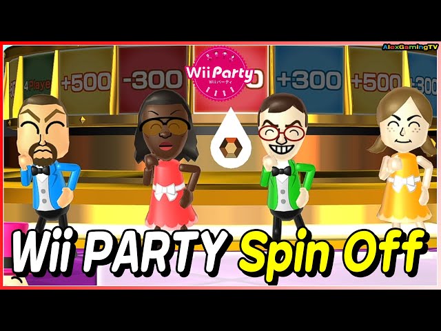 Wii Party - Spinoff (Master Com) Jackson vs Jackie vs Hiromasa vs