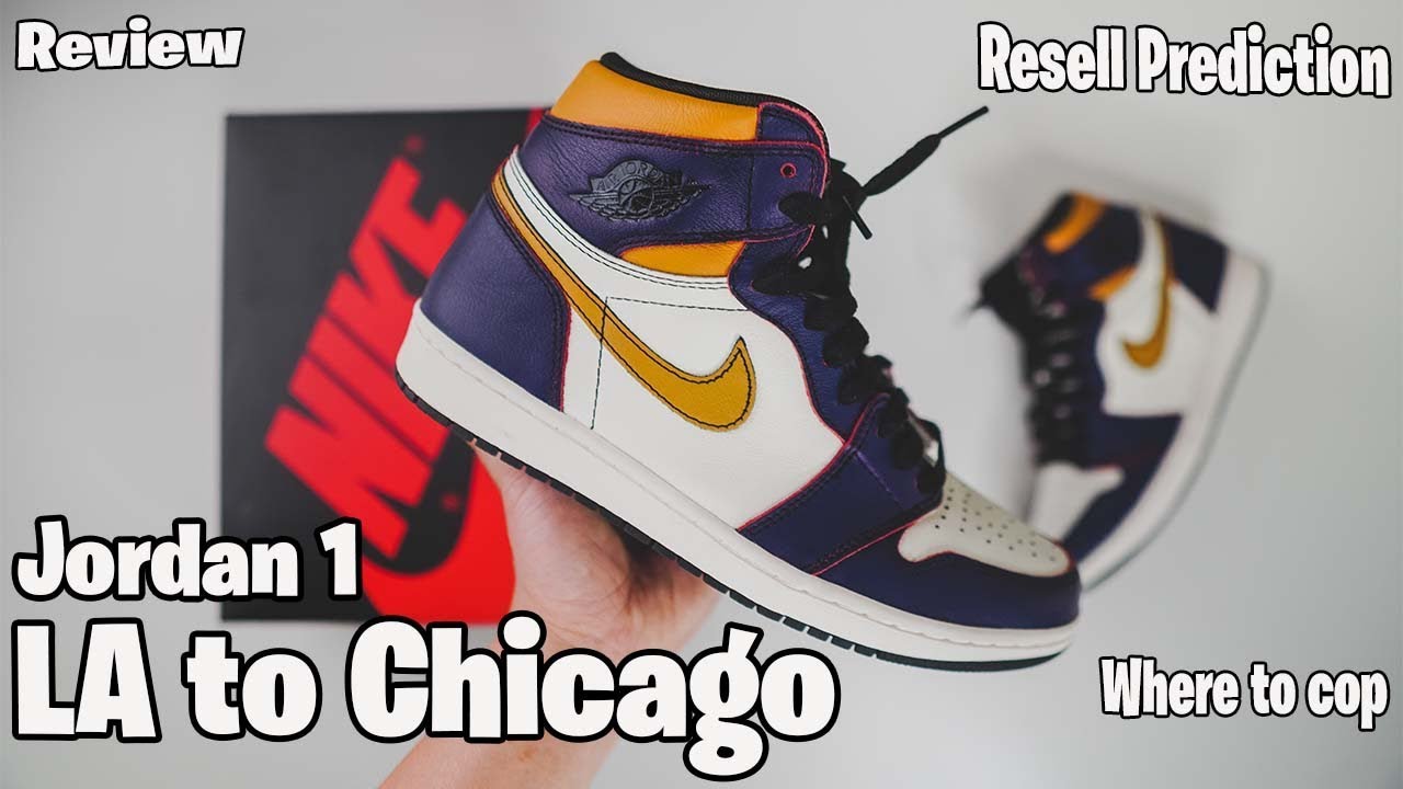 NIKE SB Air Jordan 1 Review “LA to Chicago” - YouTube
