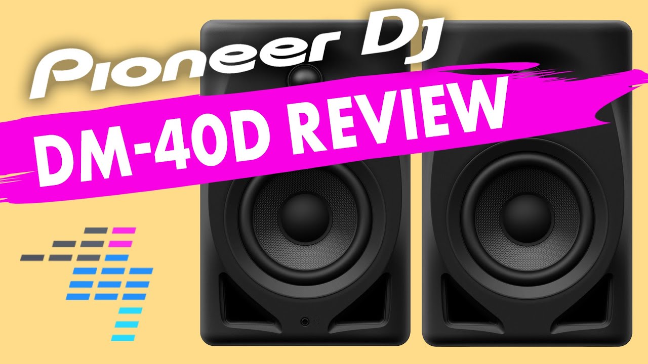 Pioneer DJ 4インチ 2wayアクティブモニタースピーカー DM-40D (Black