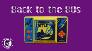 CASIO CG-330 Submarine Battle Handheld Console (Back to the 80s