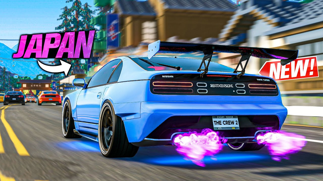 The Crew 2 Japan! - NEW Nissan 300ZX Unlock & Customization - YouTube