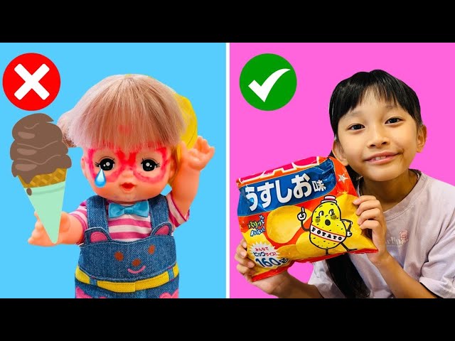 寸劇】今すぐできるお菓子のライフハック♪つむちゃんとメルちゃんが