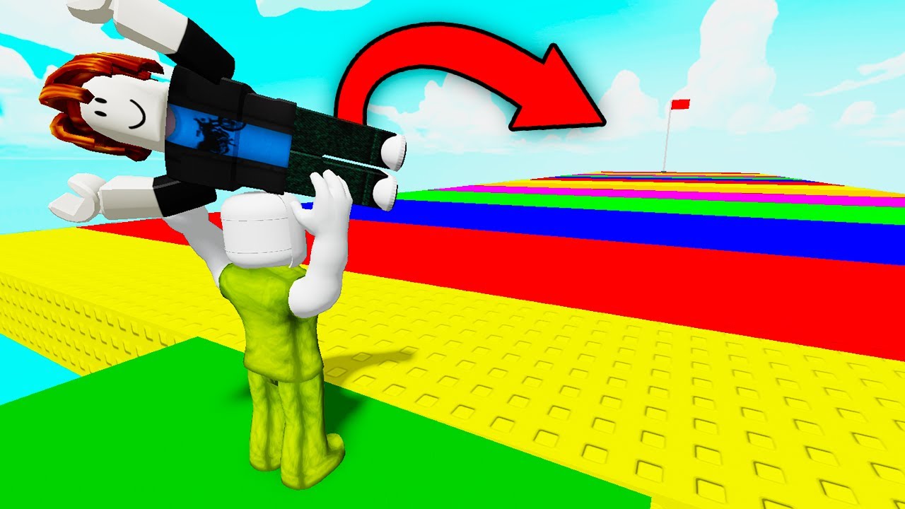 友達をぶん投げるロブロックス (Roblox) - YouTube