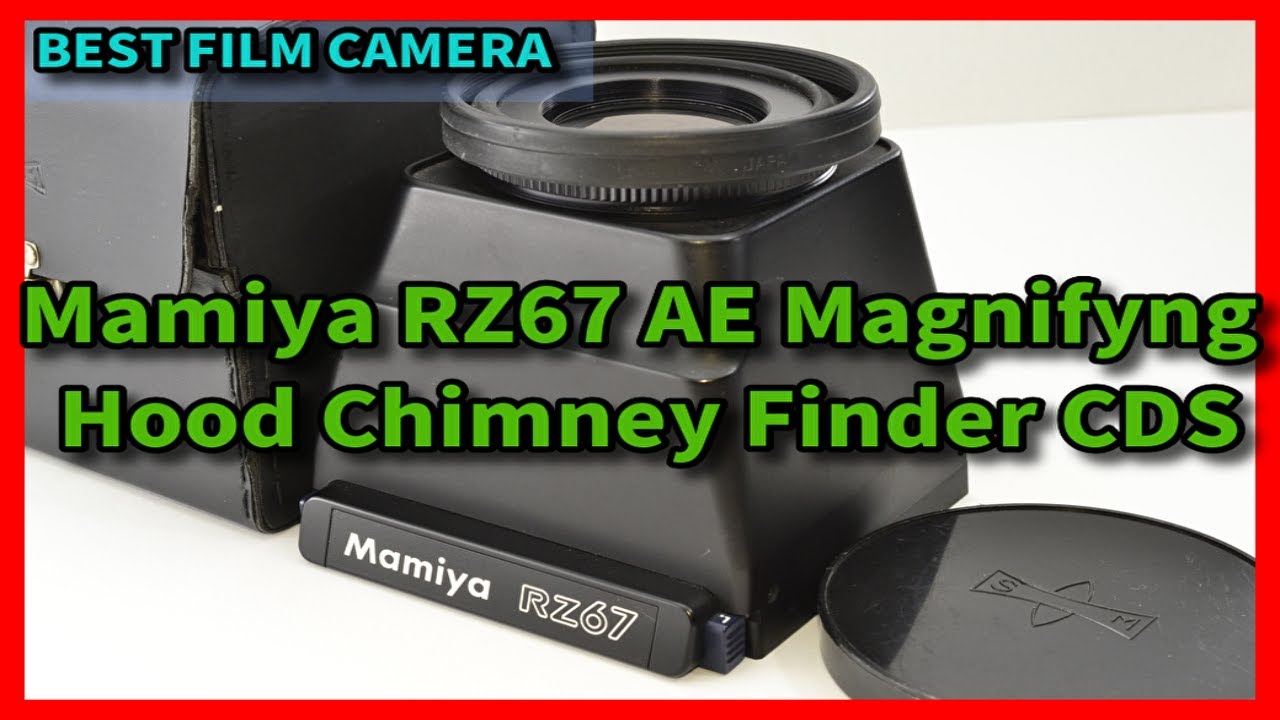 Mamiya RZ67 AE Magnifyng Hood Chimney Finder CDS マミヤ AE野外