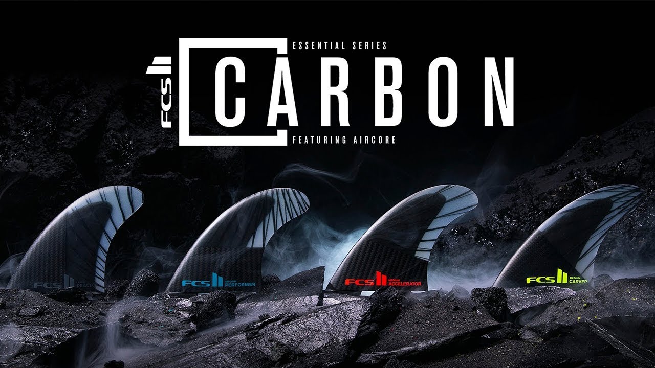 FCS II Accelerator PC Carbon Tri Fins - FCS - FCS US