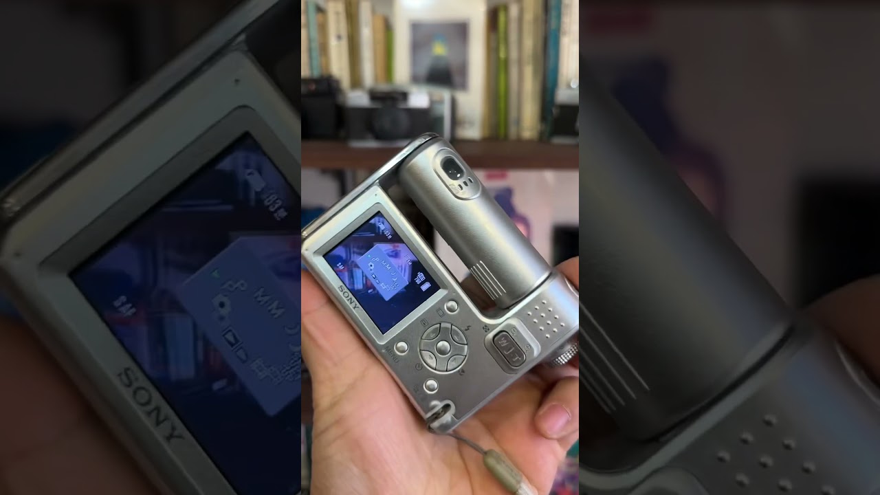 Sony Cybershot DSC-F88 5Mpx 2004 - YouTube